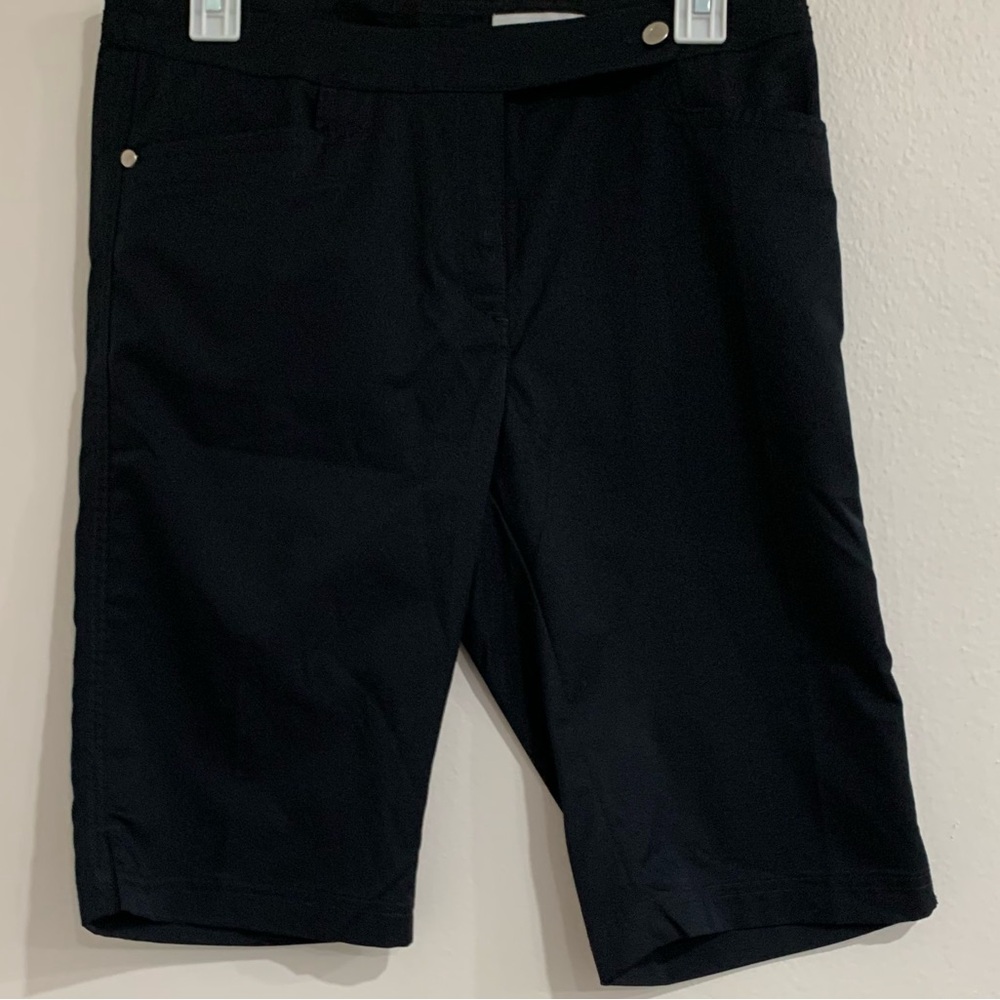 Black Bermuda Golf Shorts Stretch Callaway Women’s Size 2